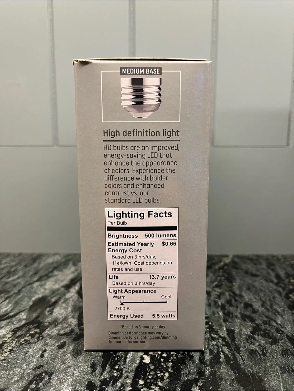 GE soft white